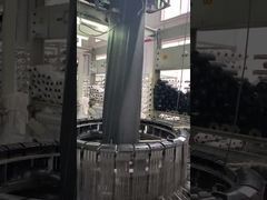 कार्बन ब्लैक बैग के लिए 1000 मीटर स्पूनबॉन्ड पीपी बुना हुआ काला रंग फाड़ना कपड़ा रोल