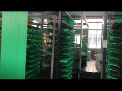 कृषि उर्वरक पीपी बुना बोरी रोल के लिए ग्रीन ट्यूबलर पीपी बुना कपड़ा रोल