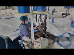 अयस्क खनिज खनन कंटेनर बड़े बैग के लिए 1500 किग्रा ओम फाइब जंबो बैग